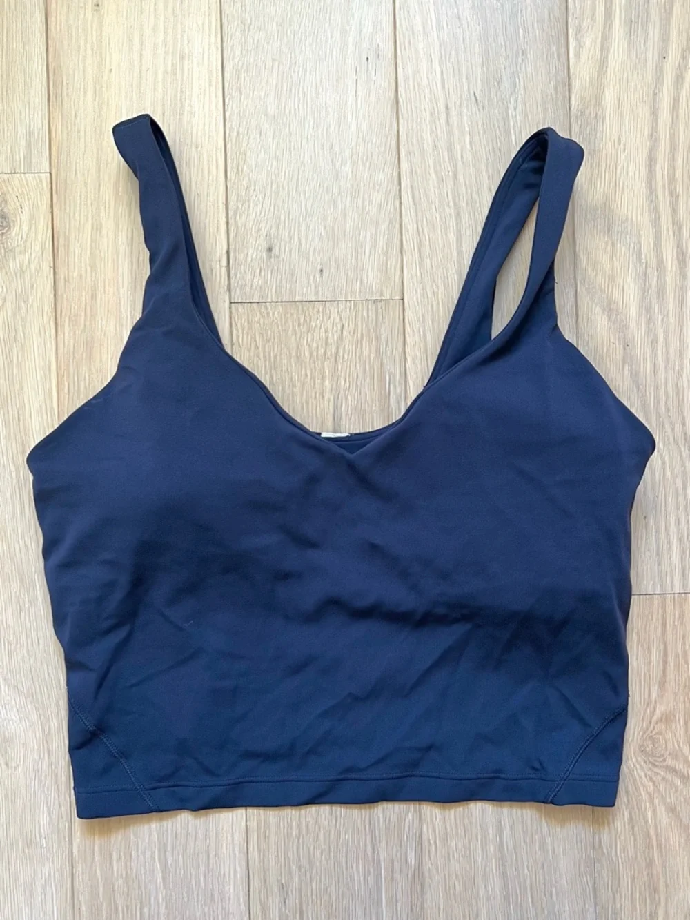 lululemon athletica Align Tank Top True Navy V‑Neck Crop Tank - Picture 3 of 10